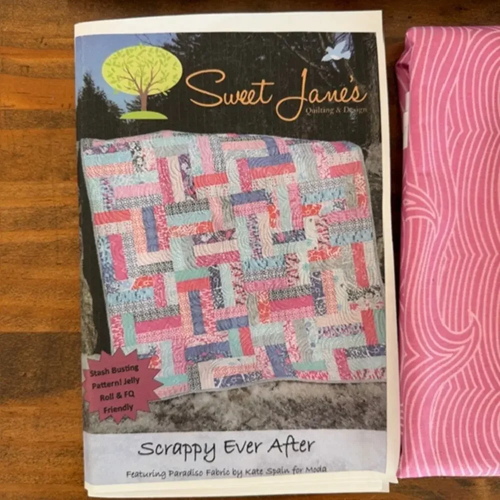 Sweet Jane's Scrappy Ever After Pattern and Fabric Kit